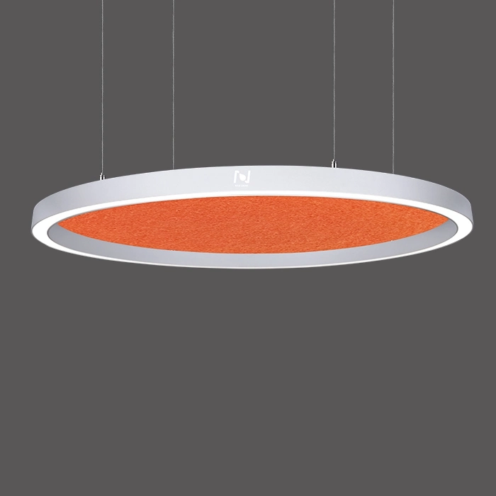 Acoustic Sound Absorption LED Circline Ceiling Light Fixture