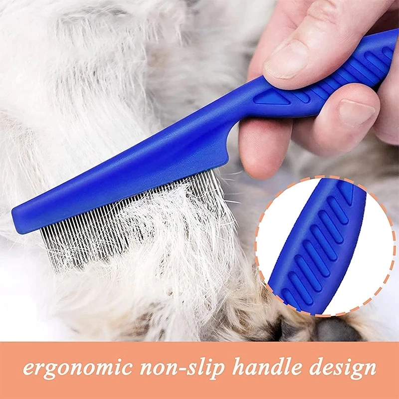 1PC Conejo Grooming Brush mascota pequeña pulga removedor de cabello Comb cepillo de baño de champú para el conejo Cuy Hamster la herramienta de limpieza