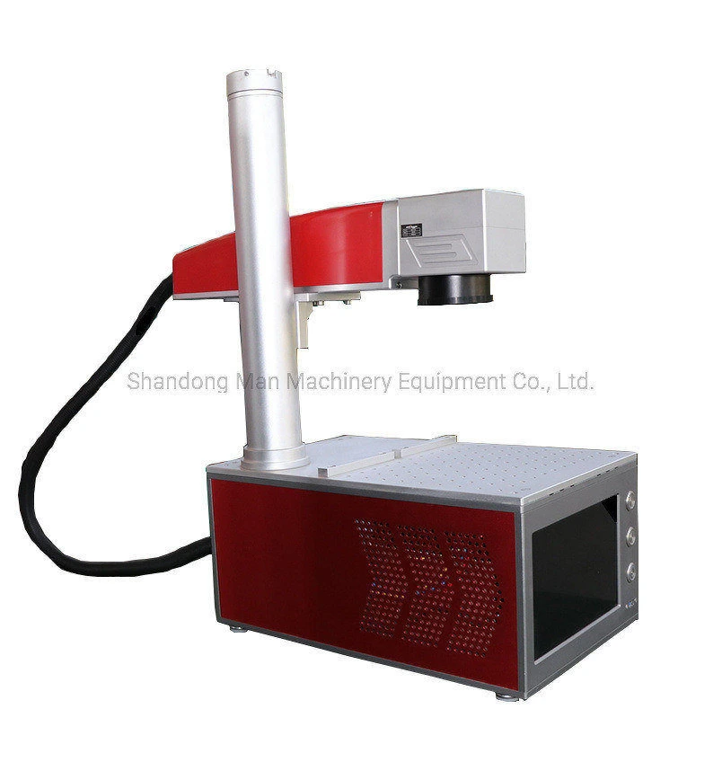 50W Split Type Raycus/ Ipg/ Max Laser Marking Machine for Metal Materials