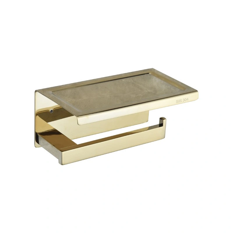 Stainless Steel Bathroom Paper Holder Customized Design Paper Shelf