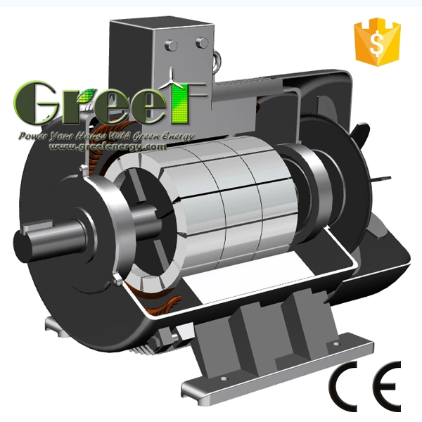 IP68 Watertight Low Rpm Permanent Magnet Generator