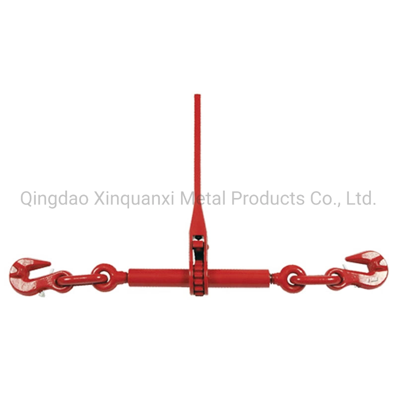 Drop Forged Rigging Hardware Lifting Tool Lever Type Load Binder with Safety Hooks