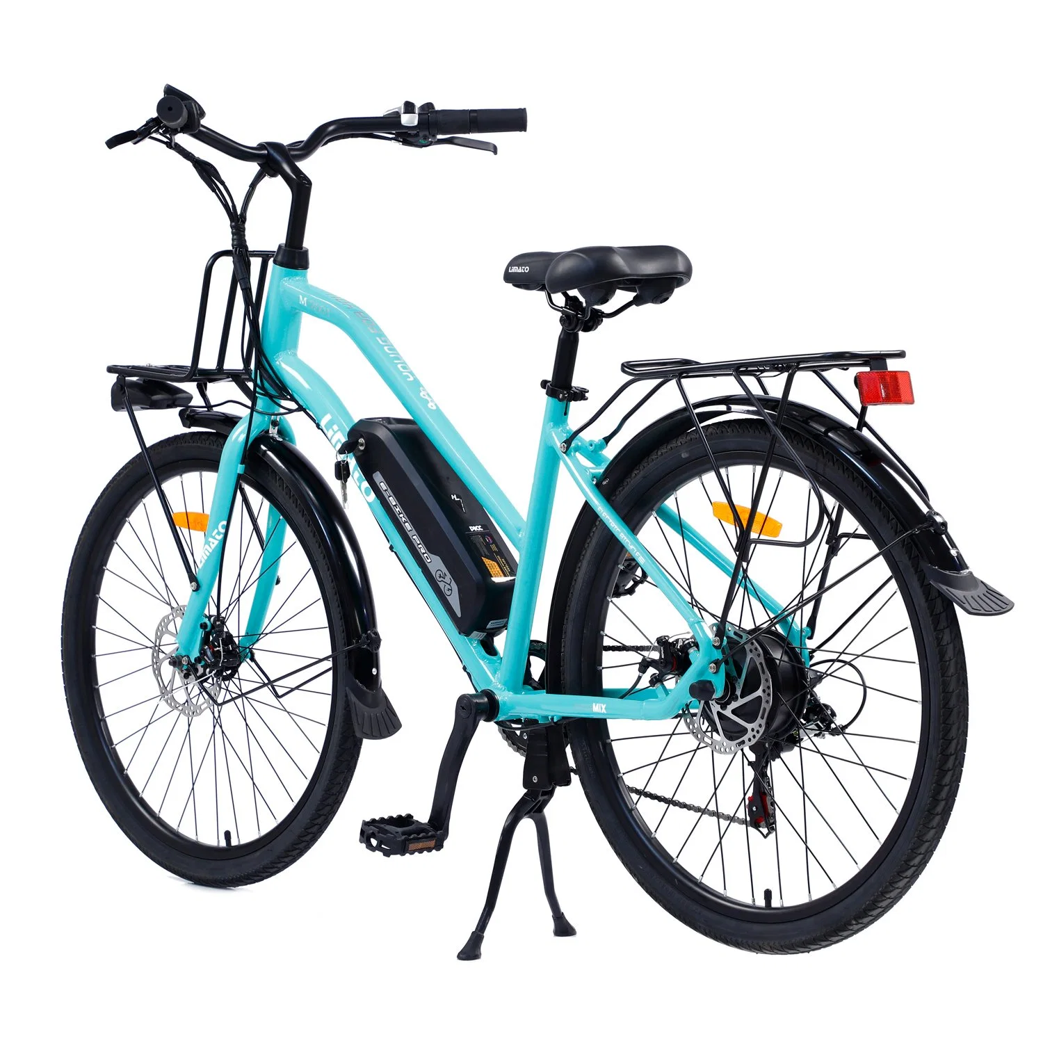 26 Inch Aluminum Alloy Electric City Bike Lithium Power Ebike for Women