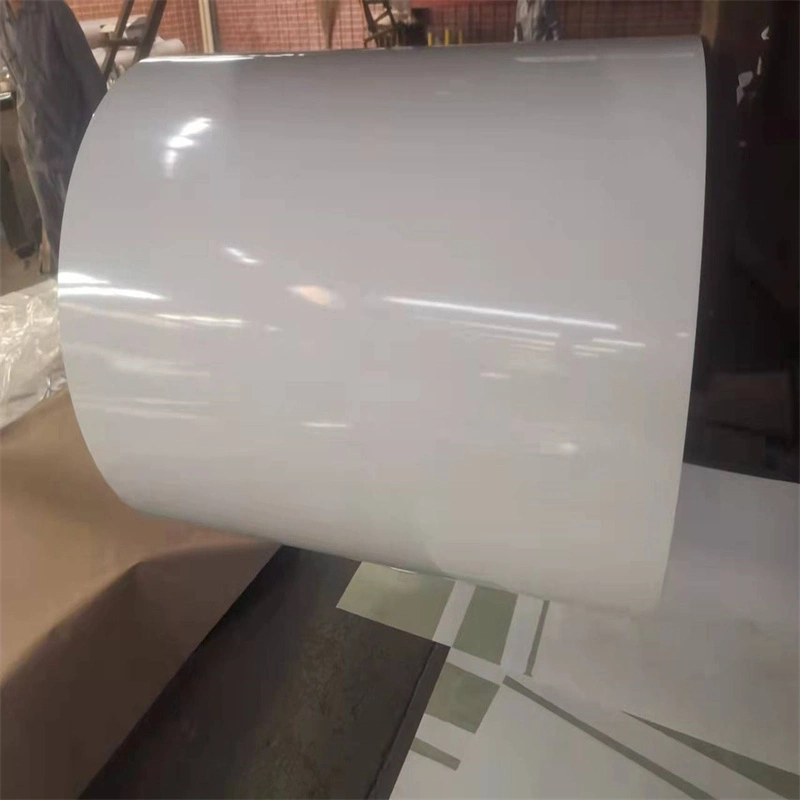 Ral9003 Az150g PPGI PPGL Plastic PVC Film ASTM A792 Prepainted Steel Coil