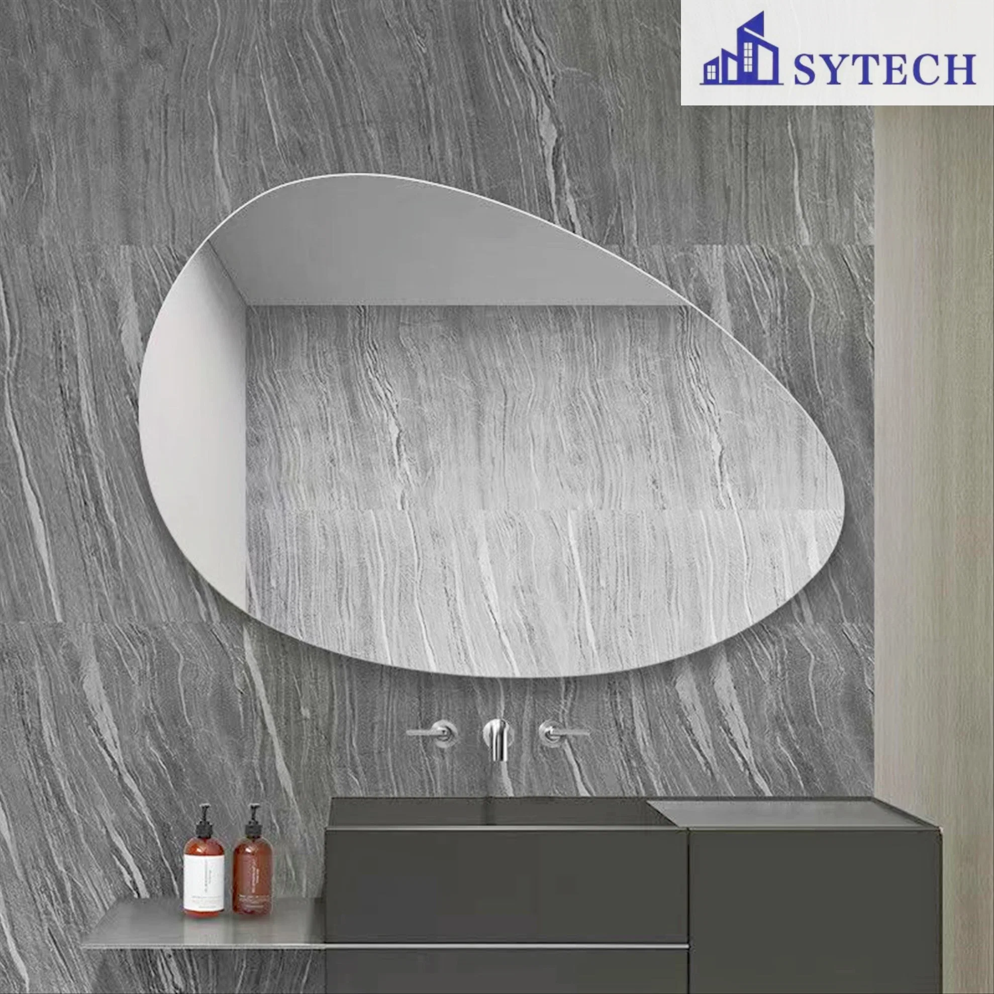 Aluminium/Cuivre Sans/Stratifié/Solaire/Avant Première Surface/Antique/Rétroviseur/Chrome/Un Sens/irrégulier/LED/ Miroir Intelligent/ Miroir de Salle de Bain/Coloré/Convexe