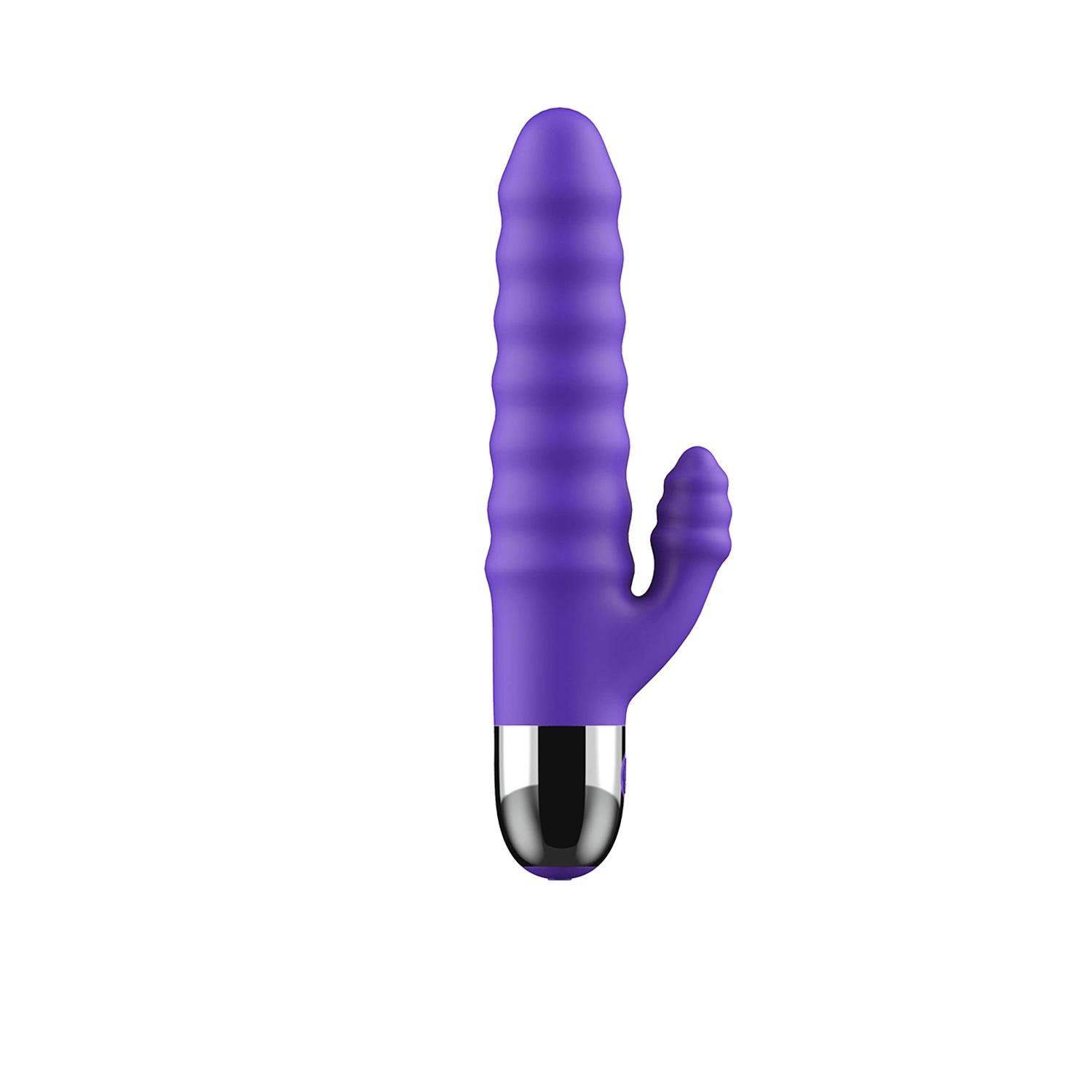 Double Rotating G-Spot Rabbit Dildo Vibrating Stimulator Vibro Machine Heated Silicone Vibrator for Woman