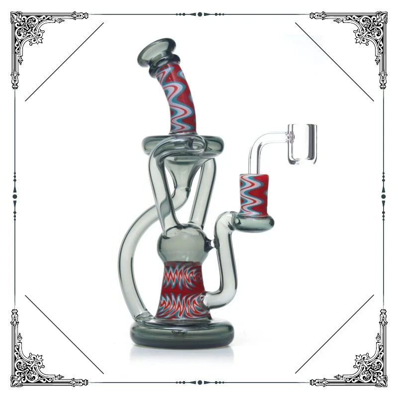 Phoenix Star Rauchen Glas Wasserpfeife 8 Zoll Einsatz Perc Hergestellt mit American Northstar Glasstab Öl Rig Hookah