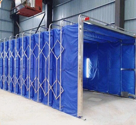 Customized Professional Collapsible Telescopic Retractable Spray Painting Booth with CE