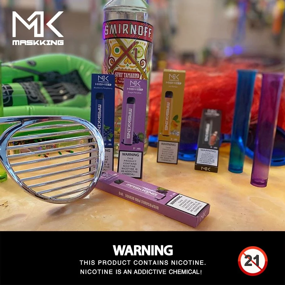 2020 Maskking Gt desechables de alta Mini Mayorista/Proveedor precios de fábrica 450 inhalaciones E-cigarrillo