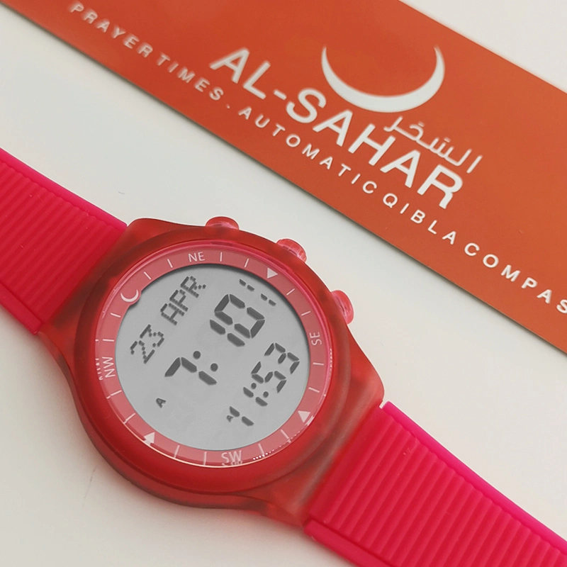 Classic Waterproof Plastic Sport Digital Watch Islamic Mosque Prayer Watch Azan Watch