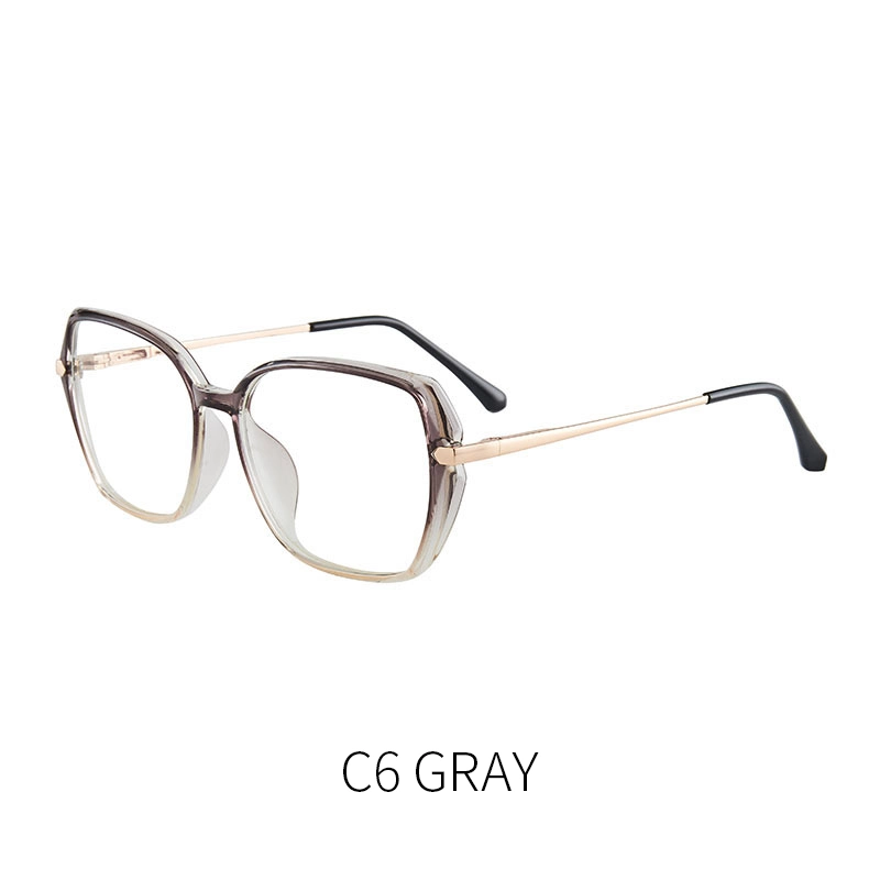 Top Quality Unisex Optical Frame Square Tr90 Eyeglasses Anti-Blue Light Glass Customised Logo