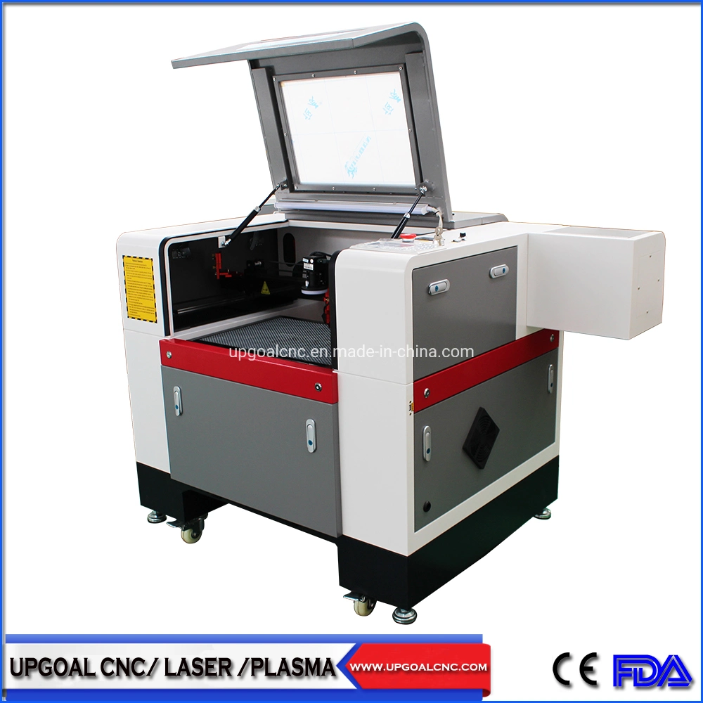 Small CCD Camera CO2 Laser Cutting Machine for Embroidery Woven Label/Printed Label