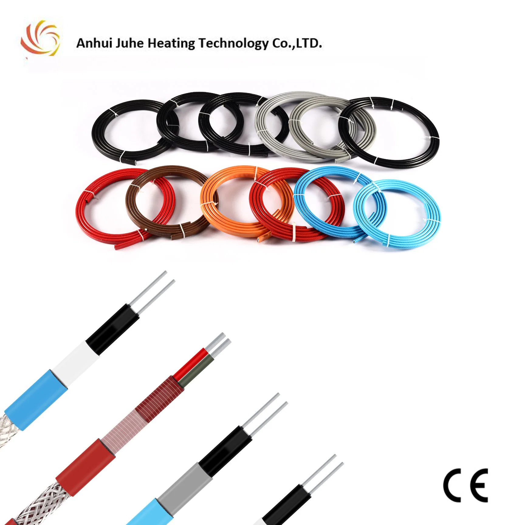 Self Limiting Freeze Free Heating Cables Pipes Protection Use