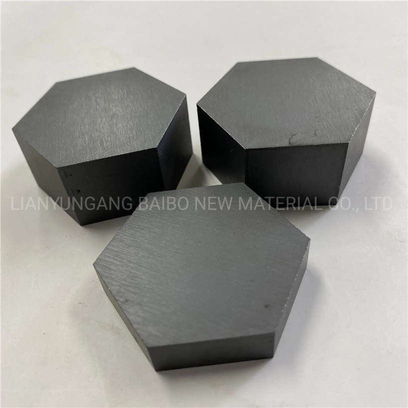 Low Density High Strength Stock B4c Hexagon Tile Boron Carbide Ceramic Body Protection Sheet Sic Plate