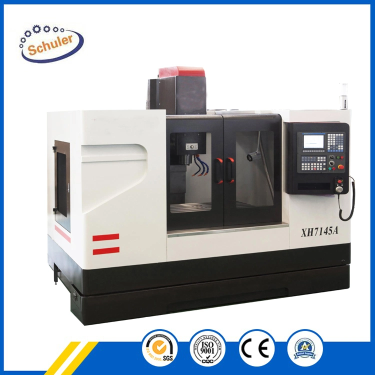 Xh7145 3 Sobremesa de Eje Vertical Universal Fresadoras CNC para la venta