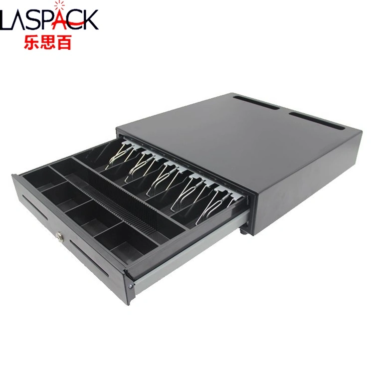 High Quality Black Metal Retail POS System 12V Rj11 Cash Drawer