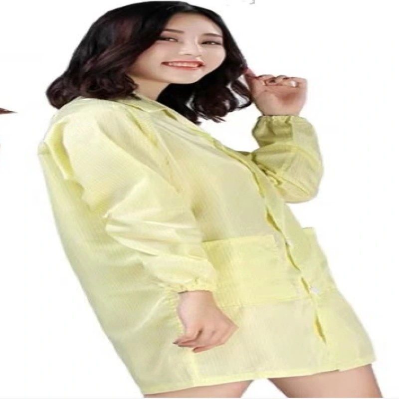 Ln-1560101 ESD Garment for Yellow Color Personal Protection