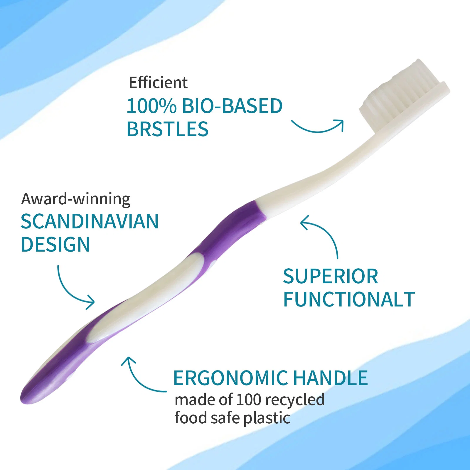 Оптовая торговля личный уход зубная щетка производитель продукции высокого качества зубной щетки для детей