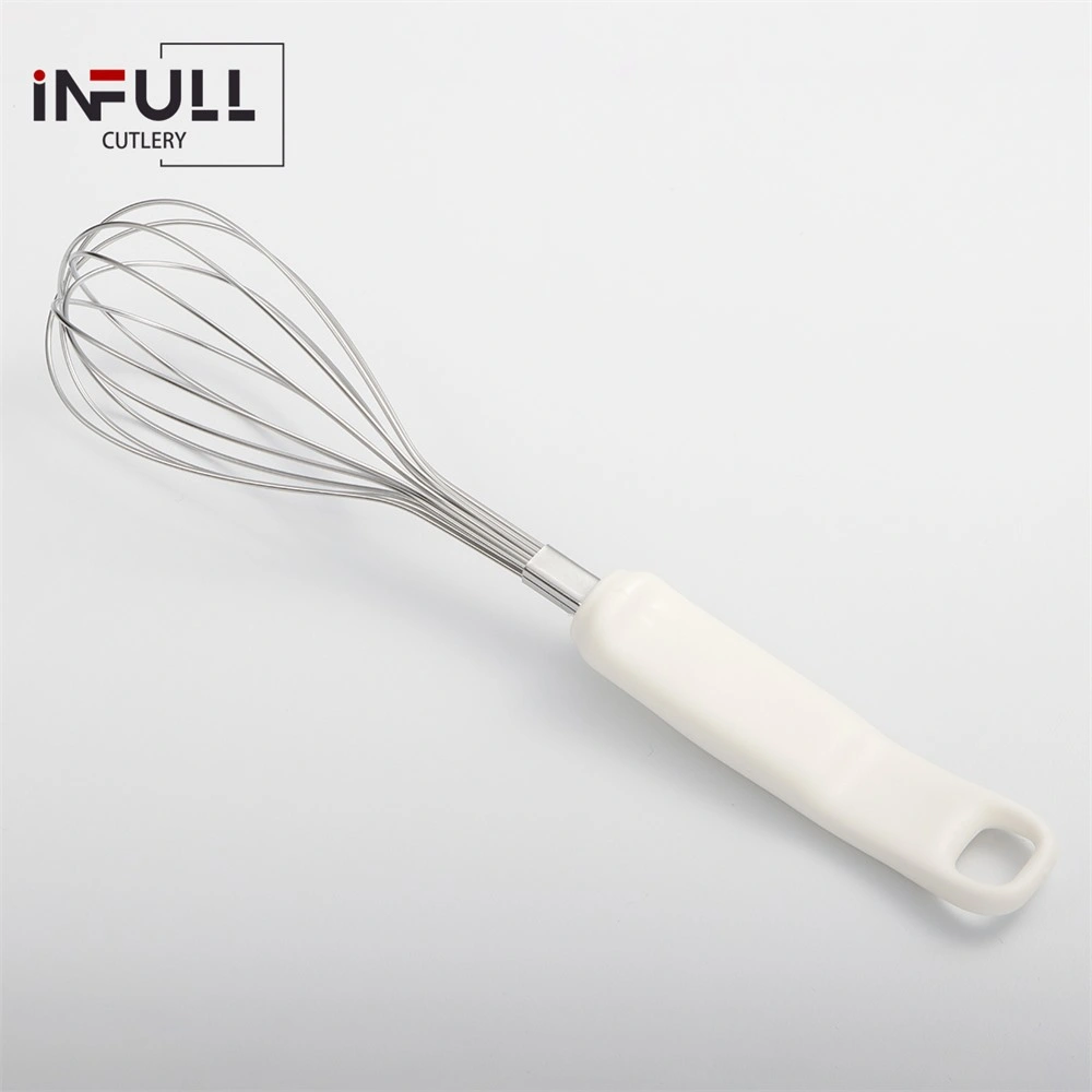 Ergonomical Anti-Slip Handle Stainless Steel Egg Beater