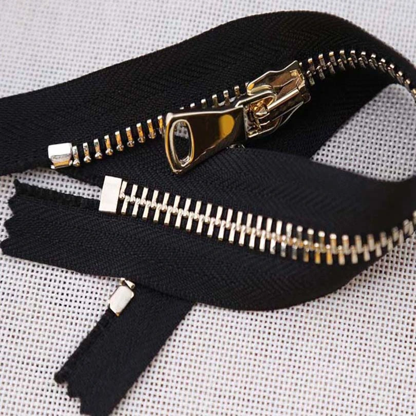 Clothing Accessories 2way Separating Metal Zipper for Bag