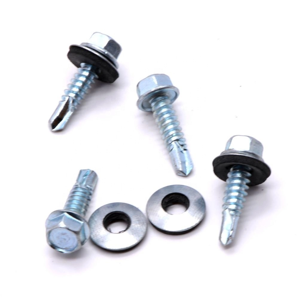 China Wholesale/Supplier Galvanised Metal Hexagon Head Wood Stainless Steel Hex Self Drilling Screw