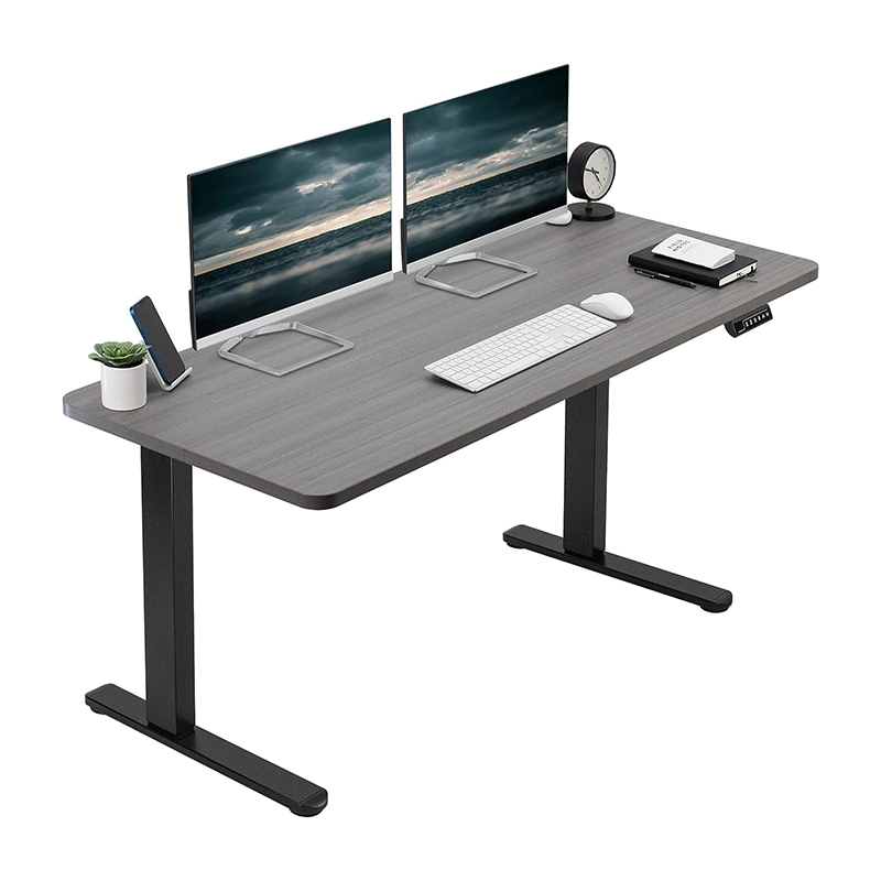 Style Wooden Table Electric Lift Standing Desks Teacher Mobile Office Computer Desks