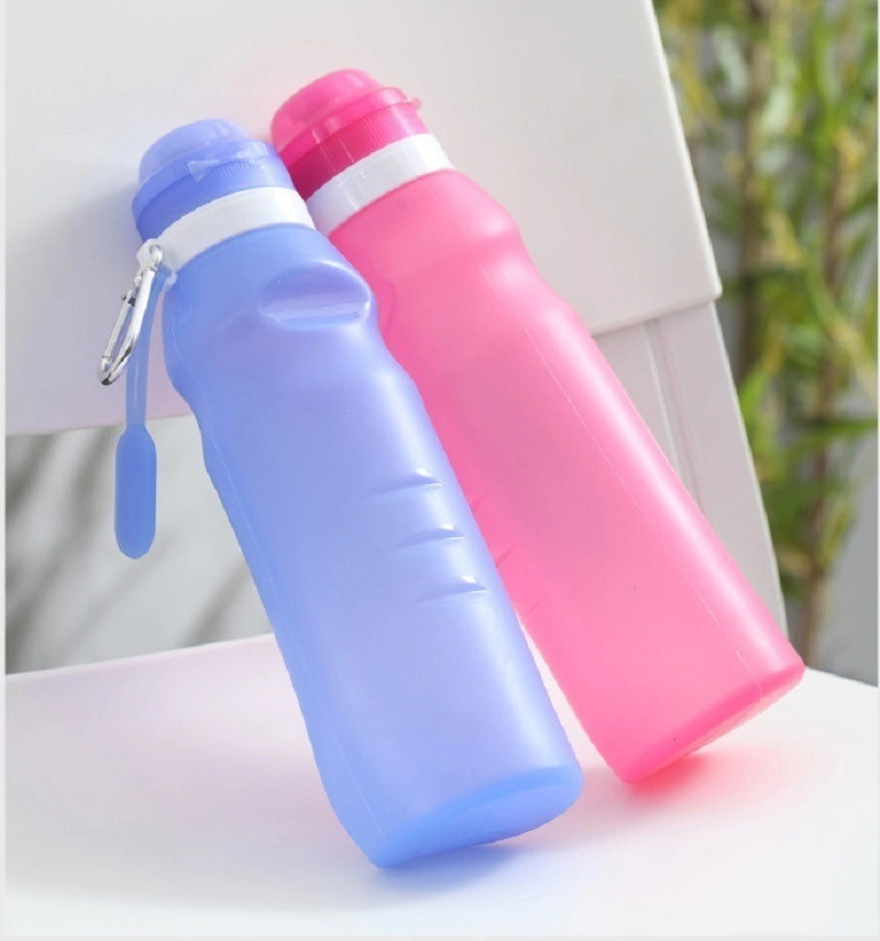 Foldable Silicone Drinking Bottle Leak Proof Bottle Ci16188