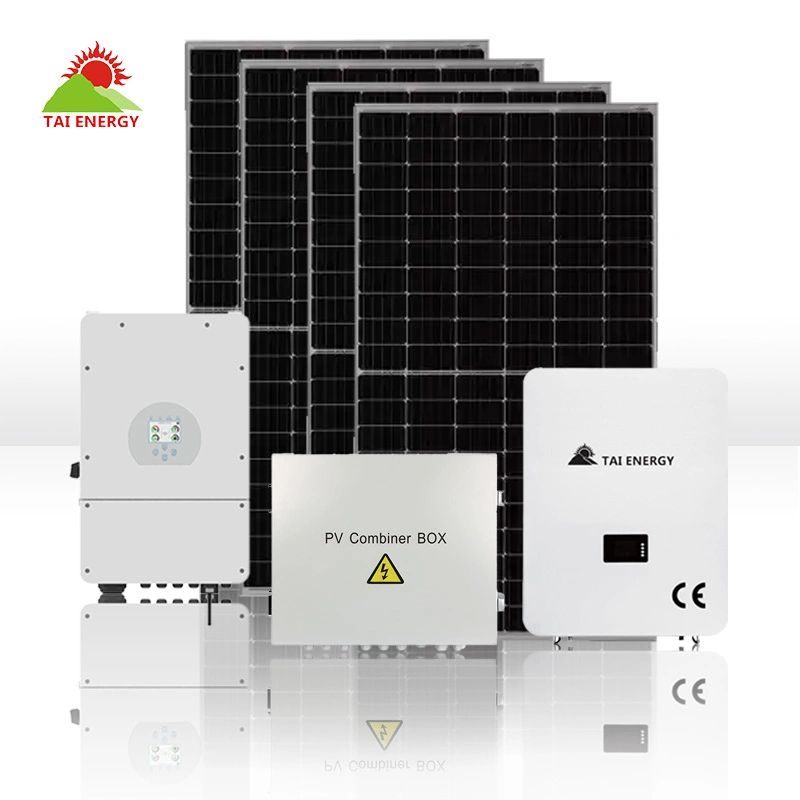 sistema de alimentação de painel Solar de 3kw Home para computador / TV / ventilador / frigobar