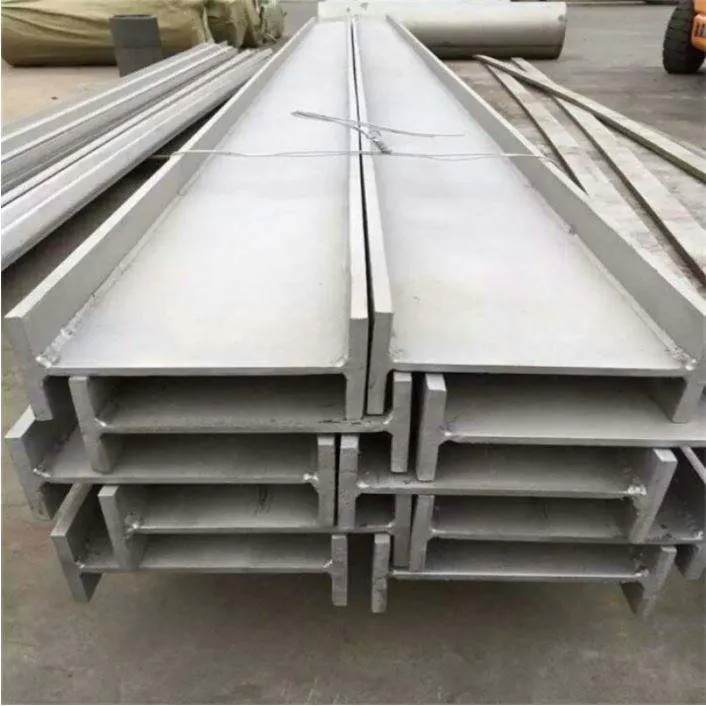 GB En Galvanized Steel H Beam Hot Rolled Galvanizing Steel I-Beam for Building Structure A572 Gr50 Galvanized Custom Cut H Beam Price