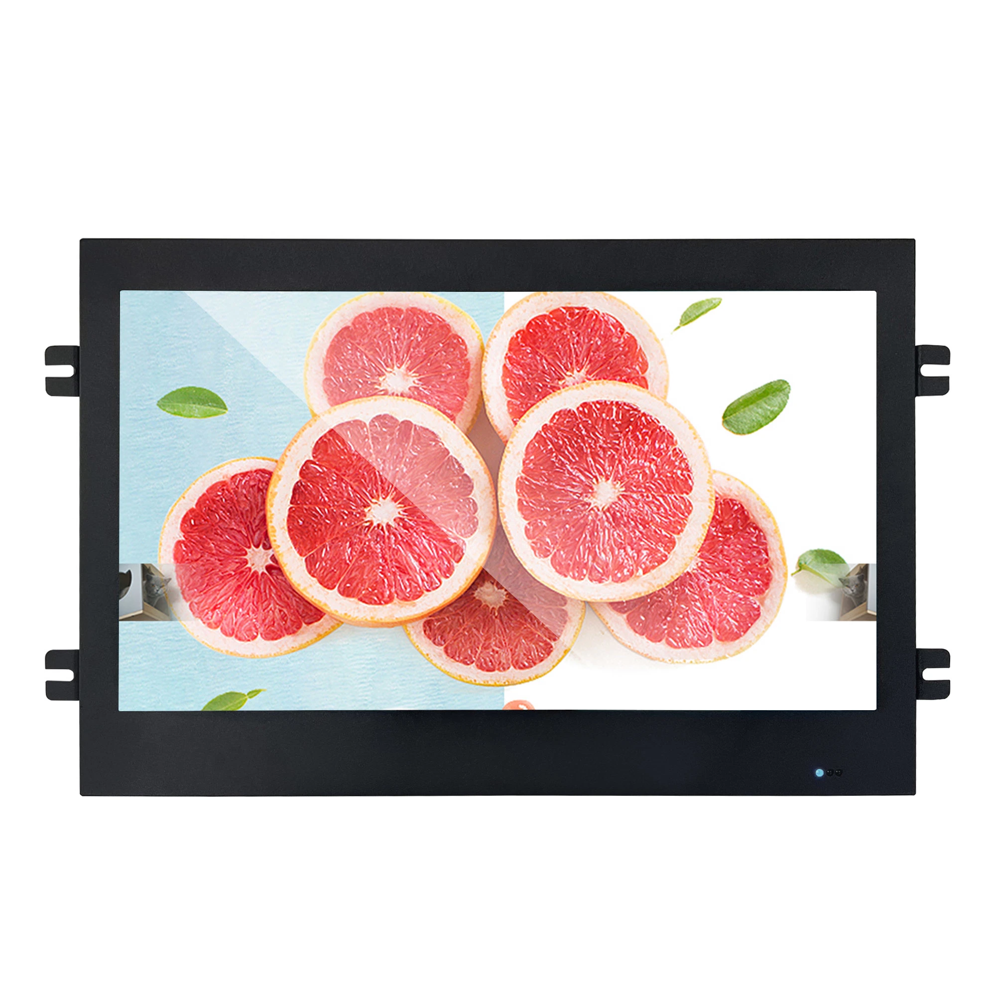 250 CD/M2 Brightness 13.3 Inch Touchscreen Open Frame Display with Tempered Glass