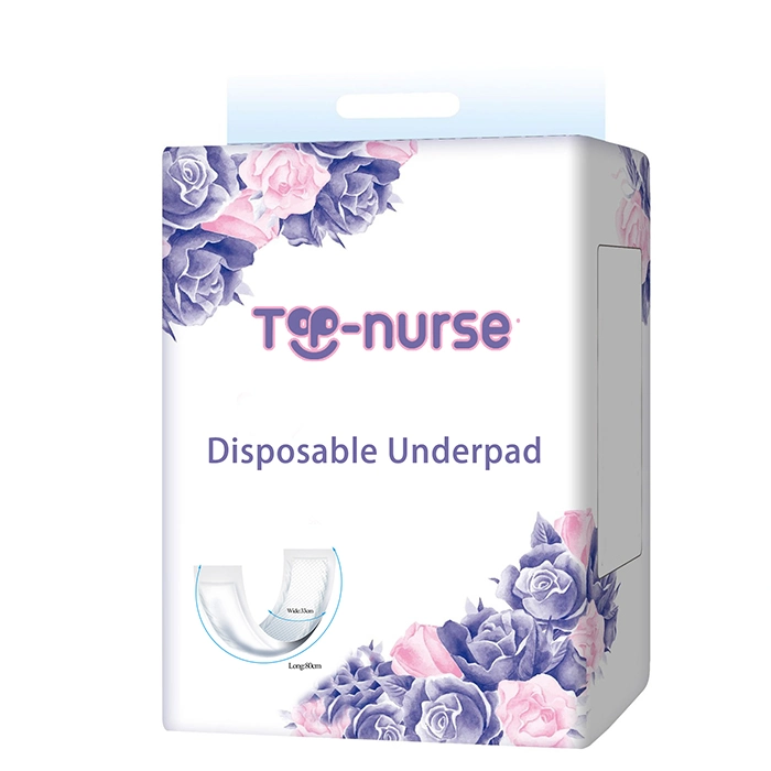 Wholesale CE Blue Healthcare OEM Super Absorbent 60 X 90 Adult Medical Hospital Underpad