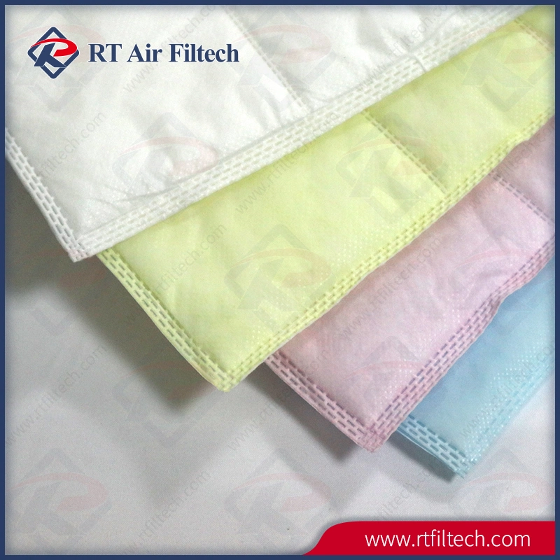 Medium Efficient Pocket Filter Roll HVAC Industry Bag Filter Air Filter Media