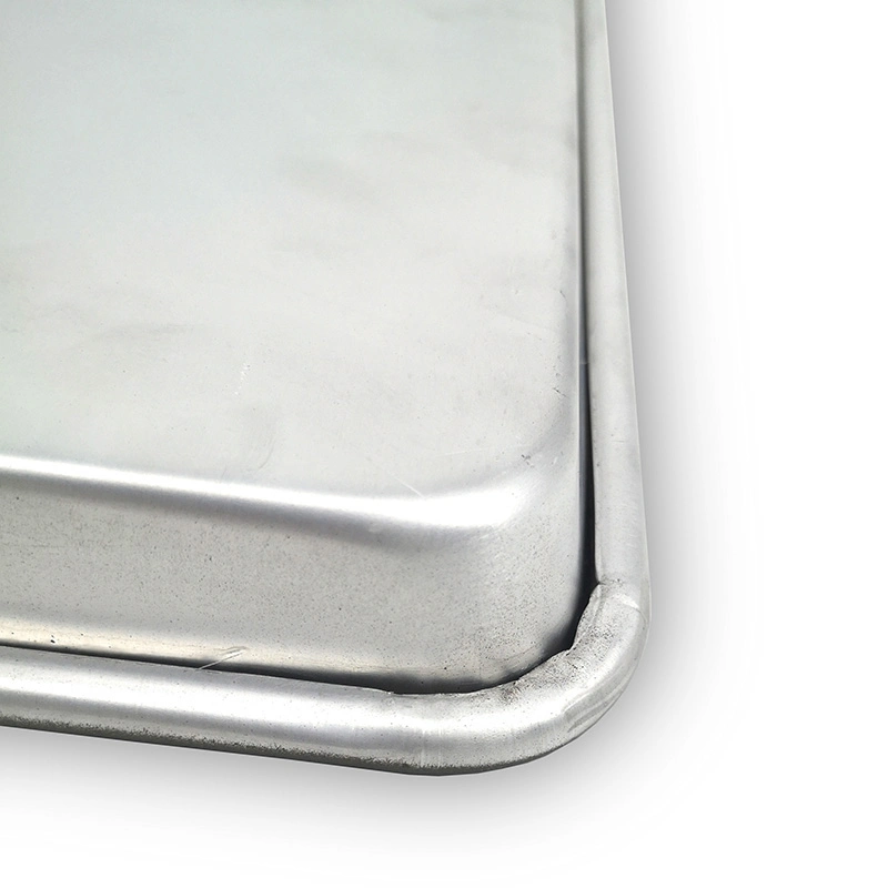 Non Toxic Commercial Quater Half Full Size Rimmed Aluminium Metal Non Stick Flat Baking Cookie Sheet Bakery Oven Baking Sheet