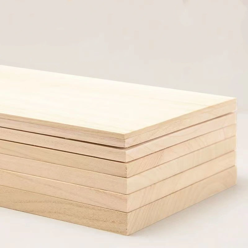 Supply Solid Wood Board Paulownia Wood Straight Splicing Board Can Be Carbonized Bleaching Crafts Material Solid Wood Strip Tung Wood Board