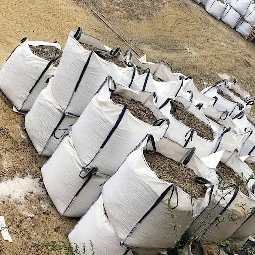 1000kg 1500kg One Ton Woven PP Big Bulk FIBC Container Soft Transporting Mineral Sand Agriculture Chemical Lime Starch Bag