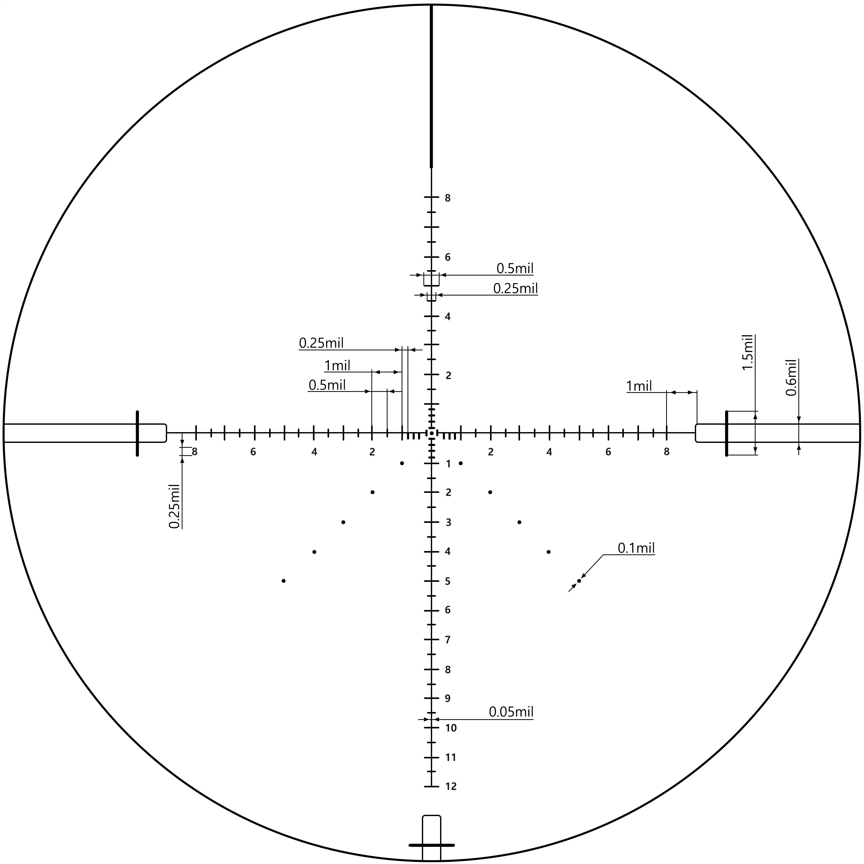 Spina Optics 4.5-27X50 Ffp Hunting Riflescopes First Focal Plane Scopes Tactical Scope with Glass Reticle