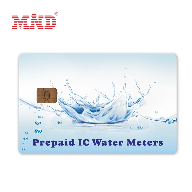 Póngase en contacto con la tarjeta inteligente de ISO7816 de PVC Tarjeta Chip IC Contacto Contacto de la tarjeta inteligente