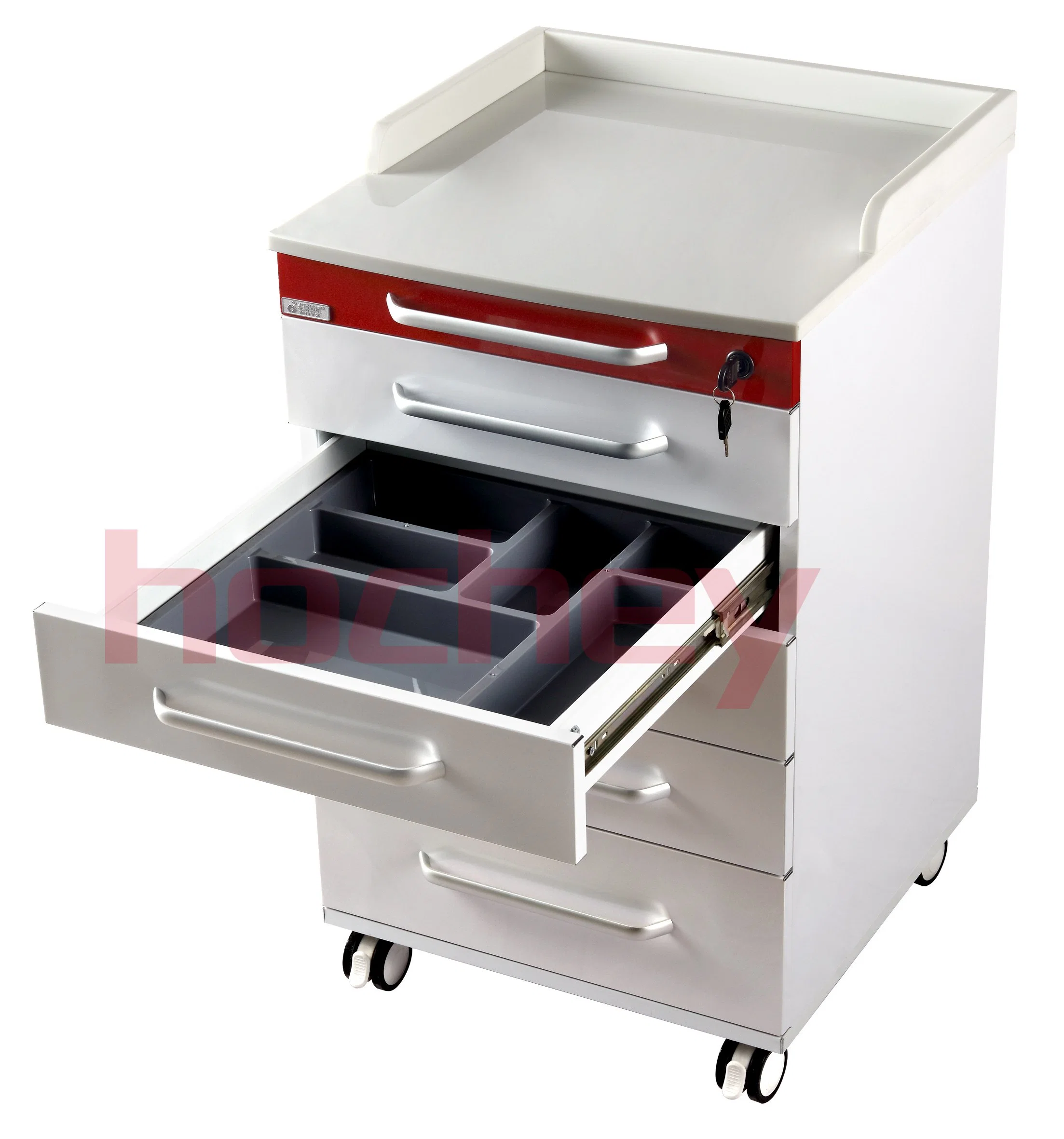 Hochey Medical Furniture Mobile Dental Clinic Furniture Cabinet