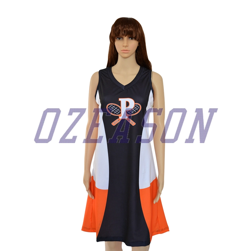 Free Design Sample Sublimation Netball Jersey Team Unify Logo Netball Training Uniforms Dress