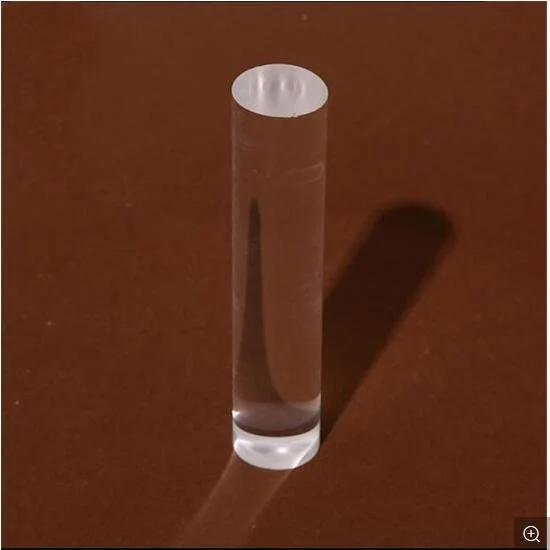 Polished Round Transparent Quartz Rod for Optical Fiber