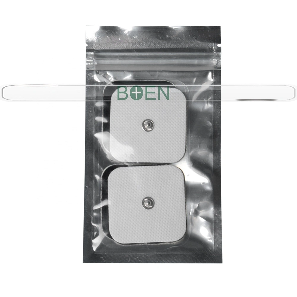 Tens Snap Electrode Tens Electrodes Replacement Pads for Tens Units (2 inch X 2 inch)