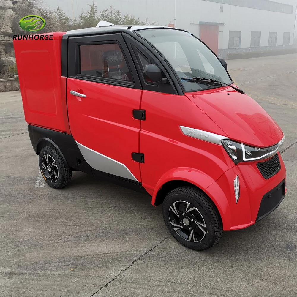 Mobility 4 Wheel Adult Electric Personal Transportation Car with Cargo Box