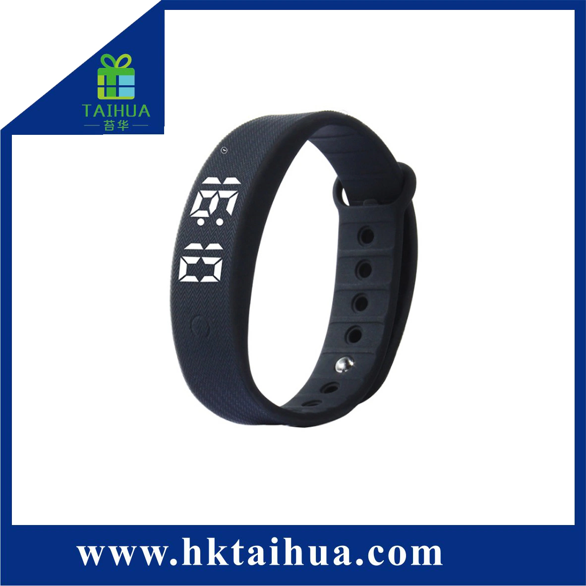 Touch Control Fashion Sprot Silicone LED Unisex Bracelet Wrist Watch