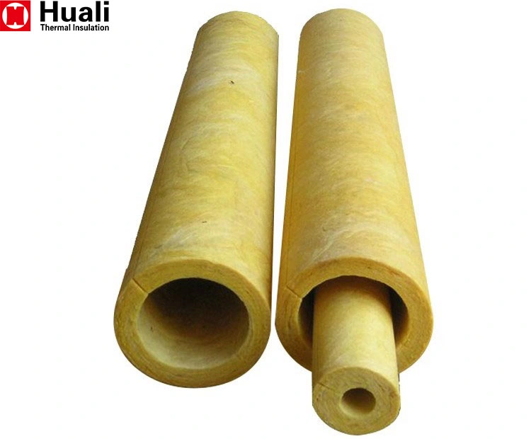 Steam Mineral Fiber Foil Faced Insulation Glass Wool Reinforced Pipe