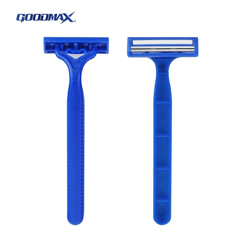 Goodmax Doble Hoja de acero inoxidable navaja de afeitar desechables de seguridad