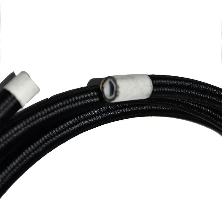 A4 A6 A8 Um10 Um12 DE PTFE Nylon preto Ss fio trançado motociclo automática de uma mangueira de borracha para a linha de combustível e a linha do freio