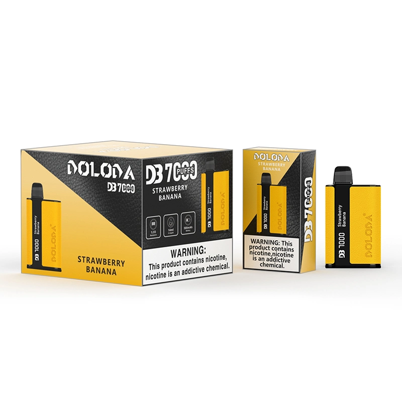 Großhandel I Vape 7000 Puff E Zigarette Doloda dB 7000 Puffs Einweg Vape PU Leder Box Design Typ C wiederaufladbar E Cig OEM Factory