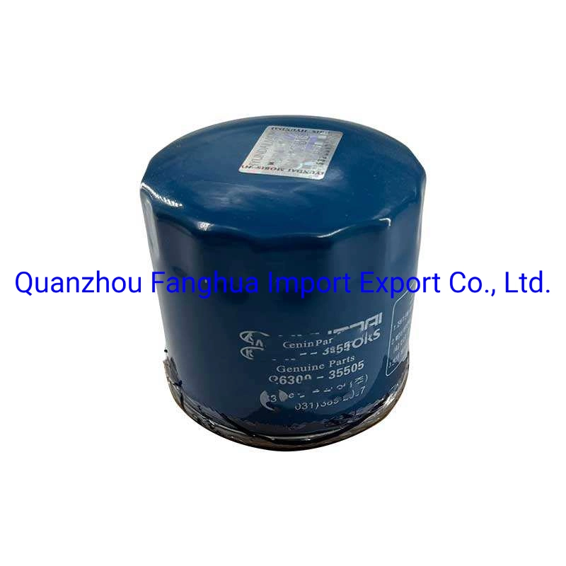 Cabezal del filtro de alta calidad 2630035503 26300-35503 del filtro de aceite para KIA Hyundai
