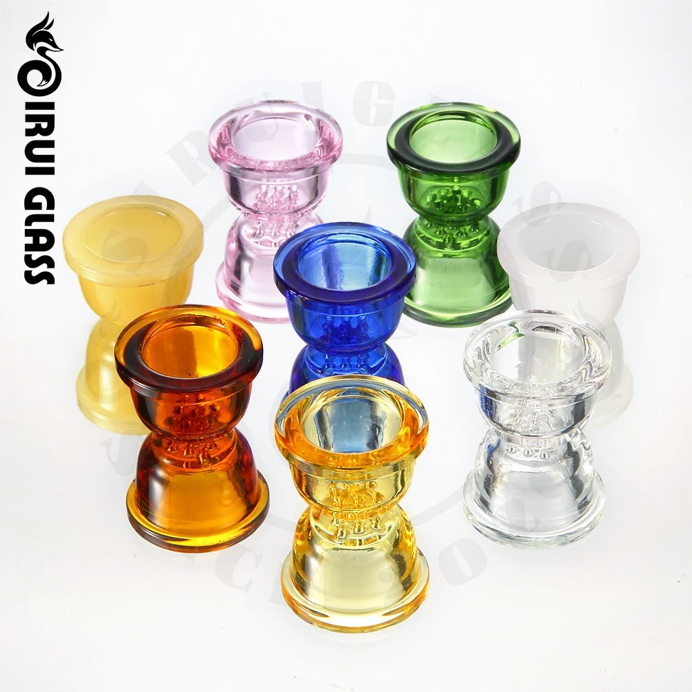 Sirui Wholesale/Supplier Silicone Use Removable Glass Bowl Smoking Accessories Tobacco