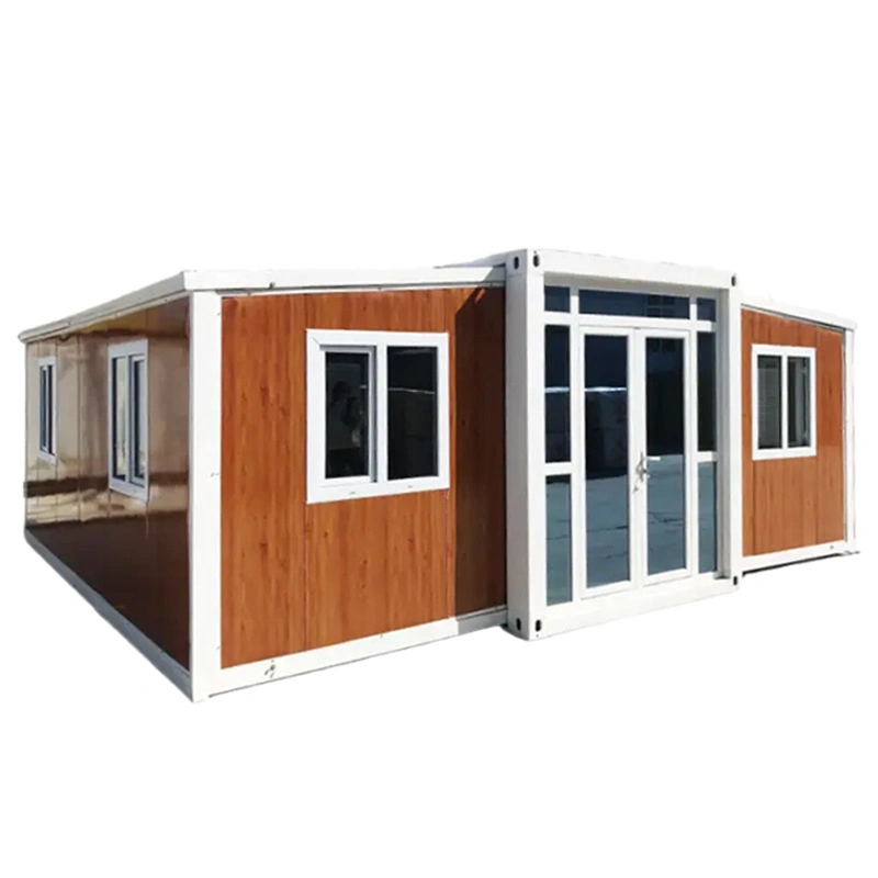 Günstige 3 Schlafzimmer Gebäude Shelters Vermietung Zimmer Büro Light Steel Cosy Tiny Portable Modular Frame Mobile Vorgefertigte Gebäude Glas Container Haus Villen